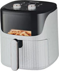 iStar CS-3038 Air Fryer 10L 1200W | Transparent Window | Dual Knob Control | White