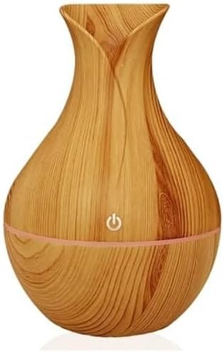 Ultrasonic Aroma Diffuser – Essential Oil Mist Humidifier with 7-Color LED & Whisper-Quiet Operation