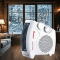 Condere ZR-5012 2000W Electric Fan Heater – Dual Heat Settings, Adjustable Thermostat & Cool Fan Mode