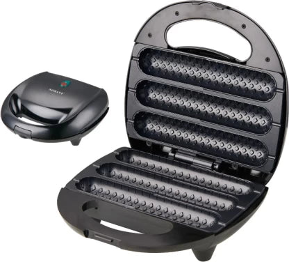 Sokany SK-BBQ-141 800W Electric Corn Dog & Hot Dog Grill Maker – Non-Stick, 4-Slot, Thermostat Control