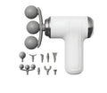 Fascial Gun Massager S100-T – Multifunctional Whole Body Massage Gun with 10 Interchangeable Heads