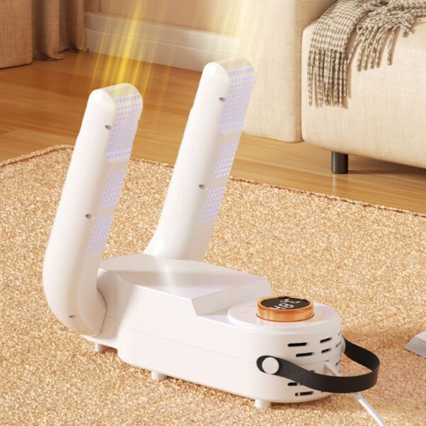 LS-006 Electric Shoe Dryer | UV Sterilisation | Smart Timer | Foldable | All Shoe Types | White