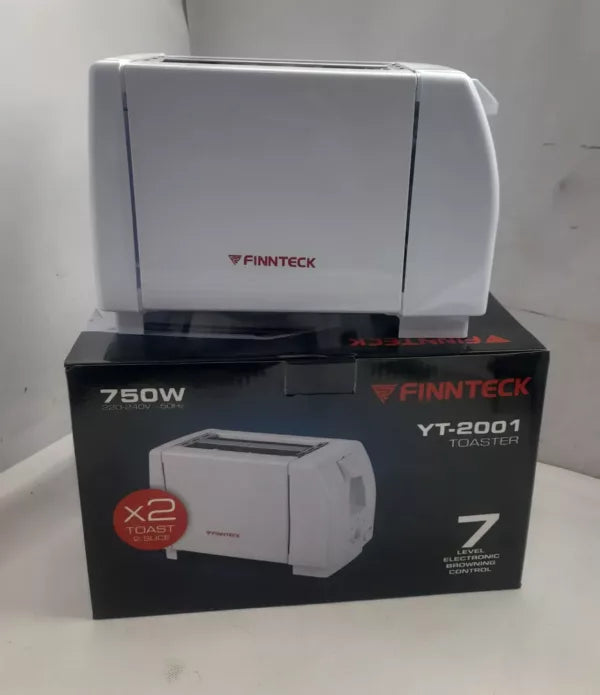 Finnteck YT-2001 2-Slice Toaster 750W
