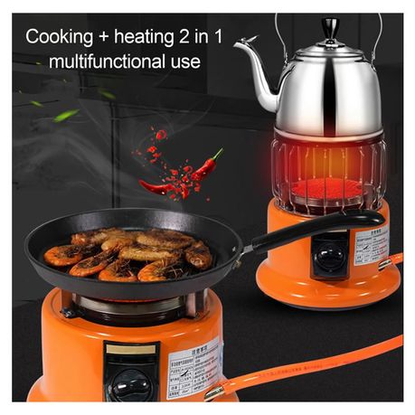 Safy 2-in-1 Portable Gas Stove & Heater – Outdoor Camping, Garden & Household Use