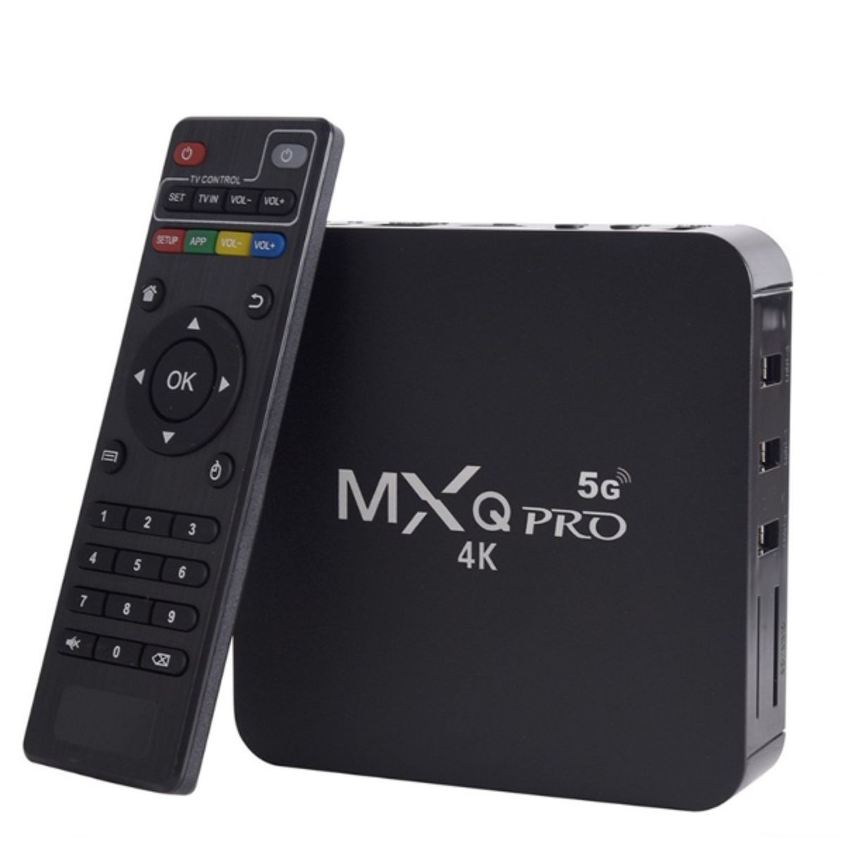 MXQ Pro 4K Android 13.0 TV Box | 5G WiFi | HDR10 | 64-bit Quad Core | 4GB RAM 64GB ROM