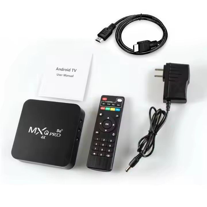 MXQ Pro 4K Android 13.0 TV Box | 5G WiFi | HDR10 | 64-bit Quad Core | 4GB RAM 64GB ROM