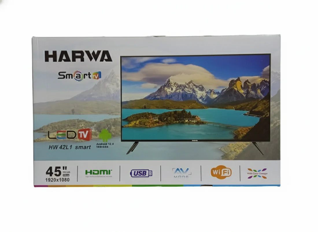 Harwa HW-42L1 45" Full HD Smart LED TV – Android 12, WiFi, HDMI, USB