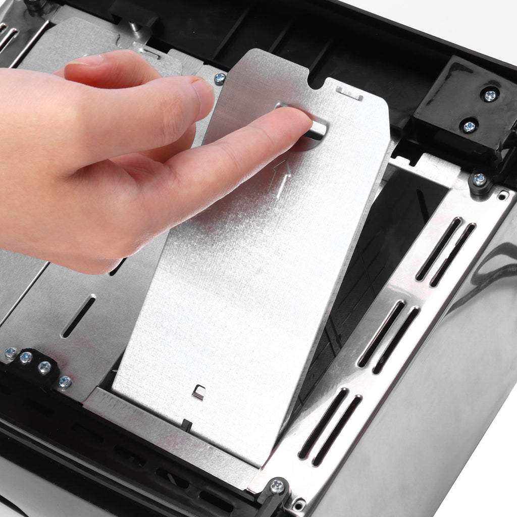 iStar-ST CS-3090 4-Slice Toaster 1300W | Stainless Steel | Removable Crumb Tray